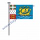 Saint Pierre ve Miquelon GÖNDER BAYRAK 50x75 ( EBAT SEÇİNİZ )